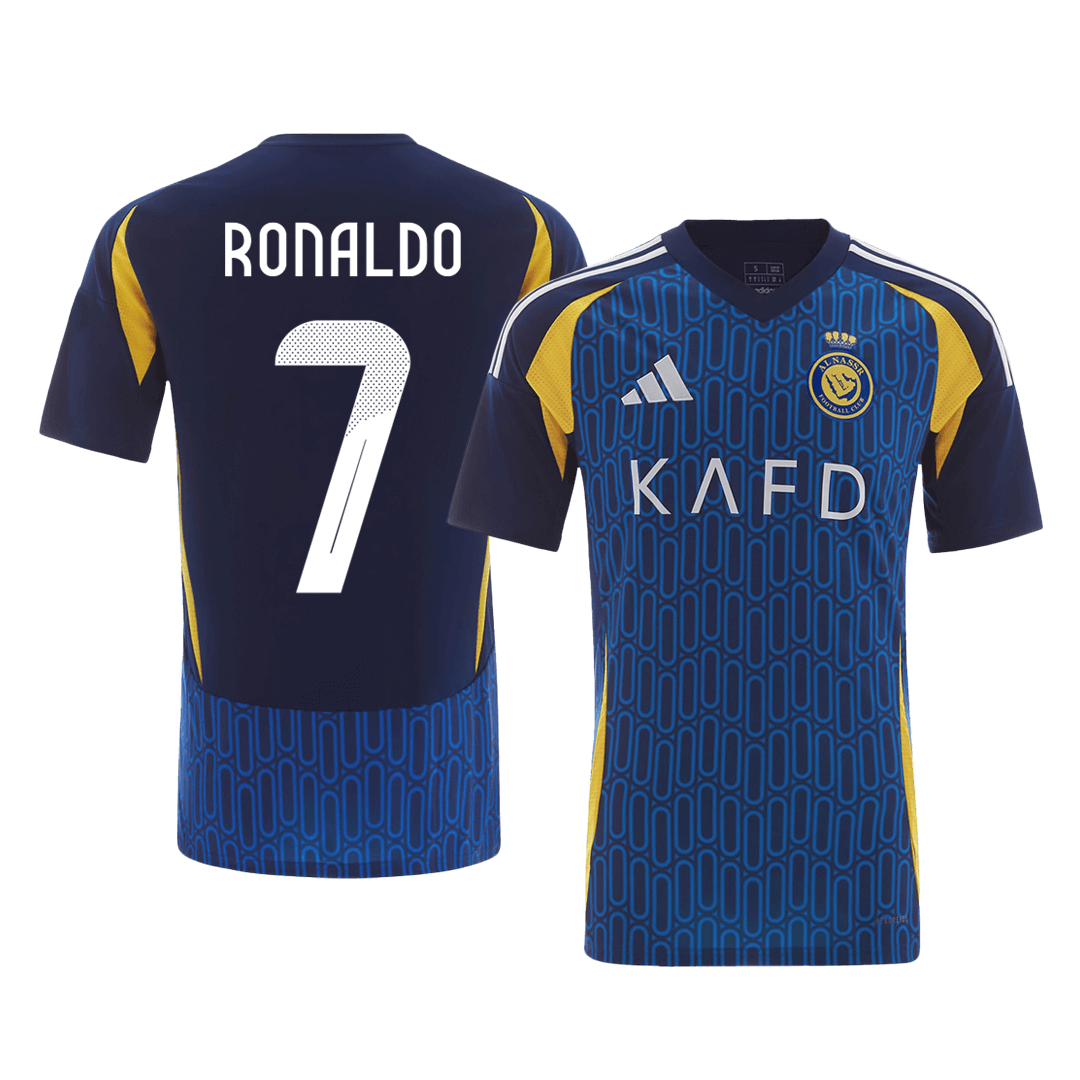RONALDO #7 Camiseta de fútbol Al Nassr Visitante 2024/25 ACL