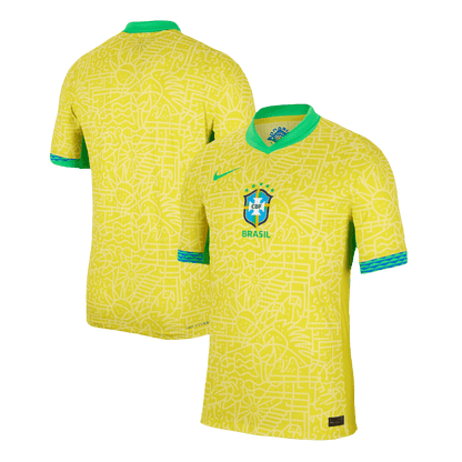 Camiseta de fútbol de local auténtica de Brasil Copa América 2024