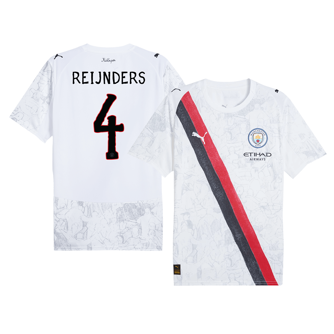 REIJNDERS #4 Manchester City KidSuper Soccer Jersey World Cup 2025/26 - Club World Cup