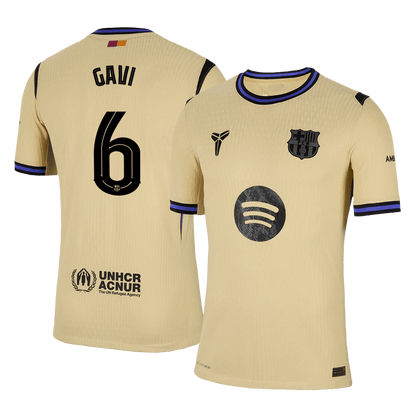 GAVI #6 Barcelona Gostujoči Nogometni Dres 2025/26 - UCL