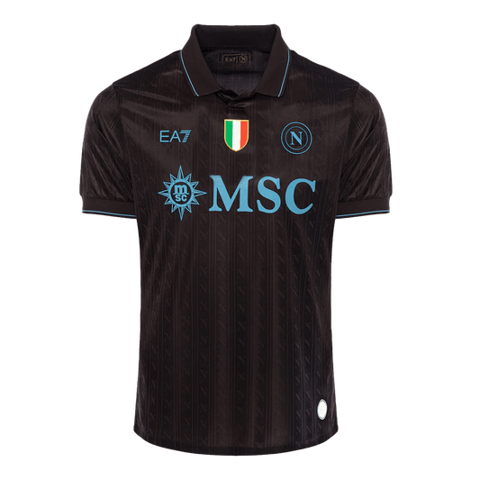 Camiseta de fútbol auténtica del Napoli Tercera Equipación 2025/26