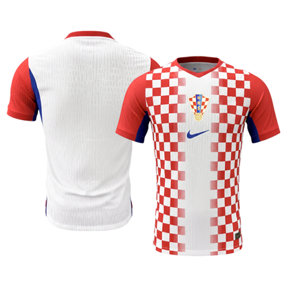 Player Version Croatia Home Soccer Jersey World Cup 2026 Red&White