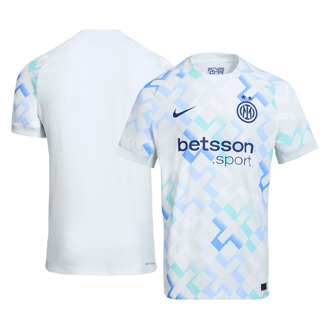 Camiseta de fútbol auténtica de visitante del Inter de Milán 2025/26
