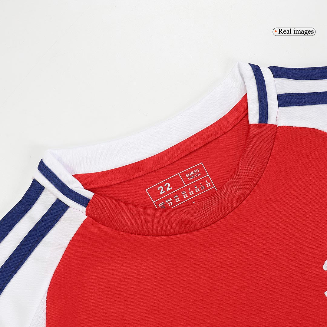 Kid's Arsenal Home Soccer Jersey Kit(Jersey+Shorts)
