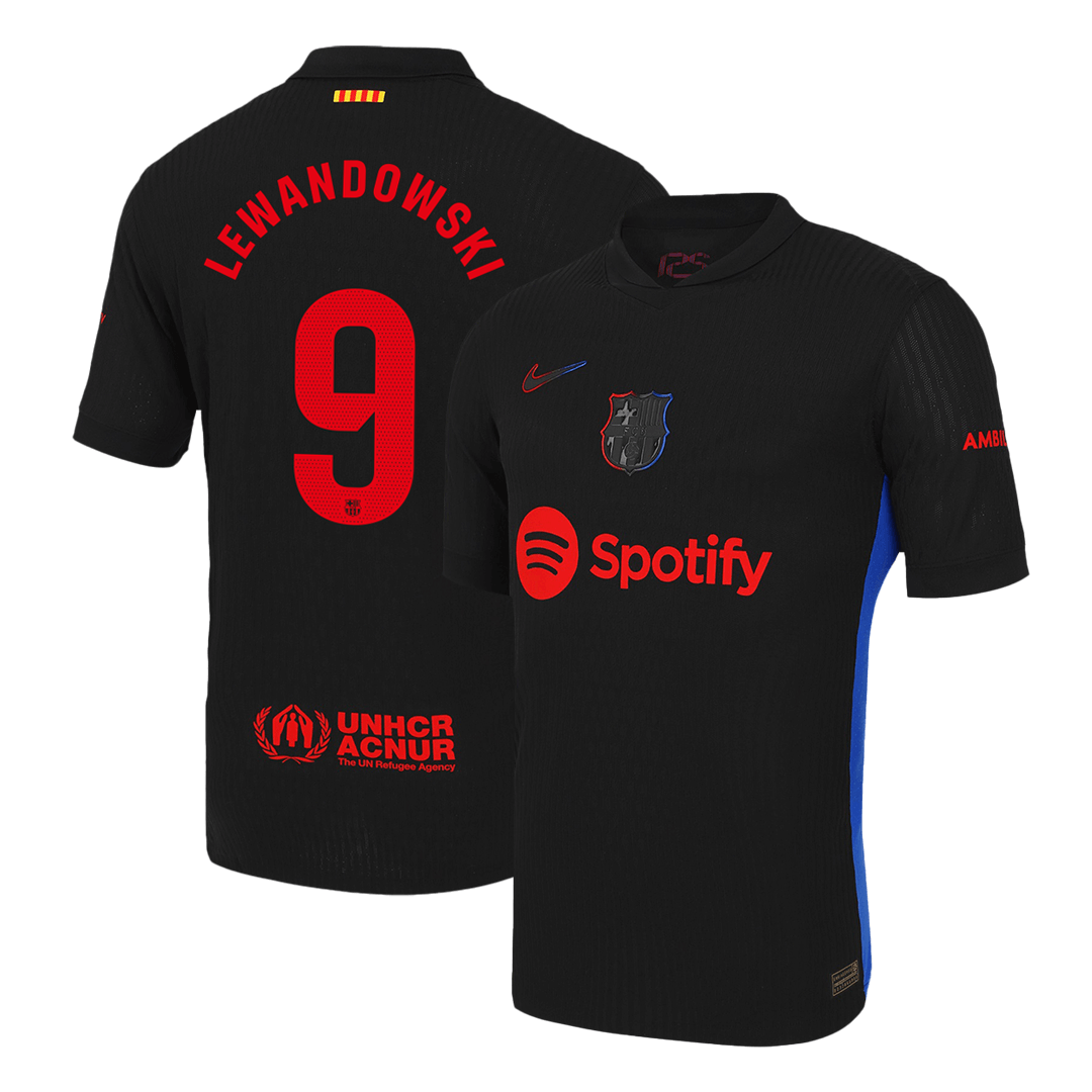 LEWANDOWSKI #9 Originalni nogometni dres Barcelona, gostujoča garnitura 2024/25
