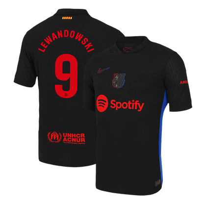 LEWANDOWSKI #9 Originalni nogometni dres Barcelona, gostujoča garnitura 2024/25
