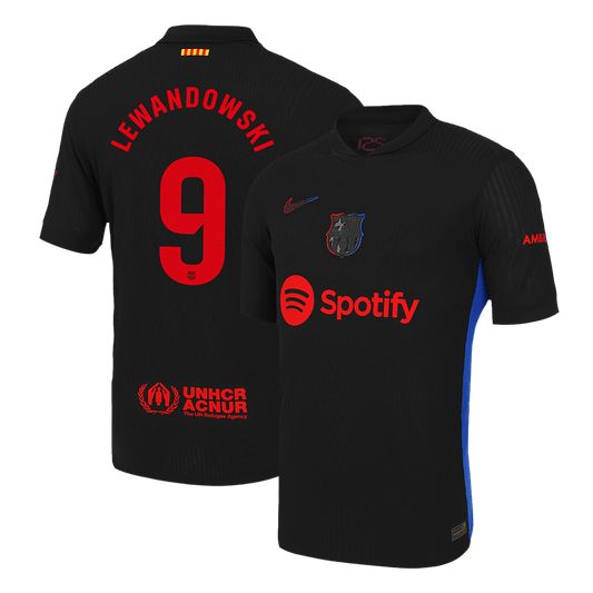 LEWANDOWSKI #9 Originalni nogometni dres Barcelona, gostujoča garnitura 2024/25