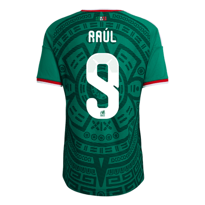 Raúl #9 Mexico Home Player Version Jersey World Cup 2026