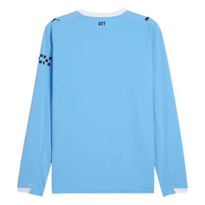 Manchester City Home Long Sleeve Jersey 2025/26