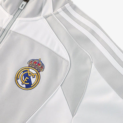 25/26 Real Madrid Training Jacket Kit(Jacket+Pants)  Gray