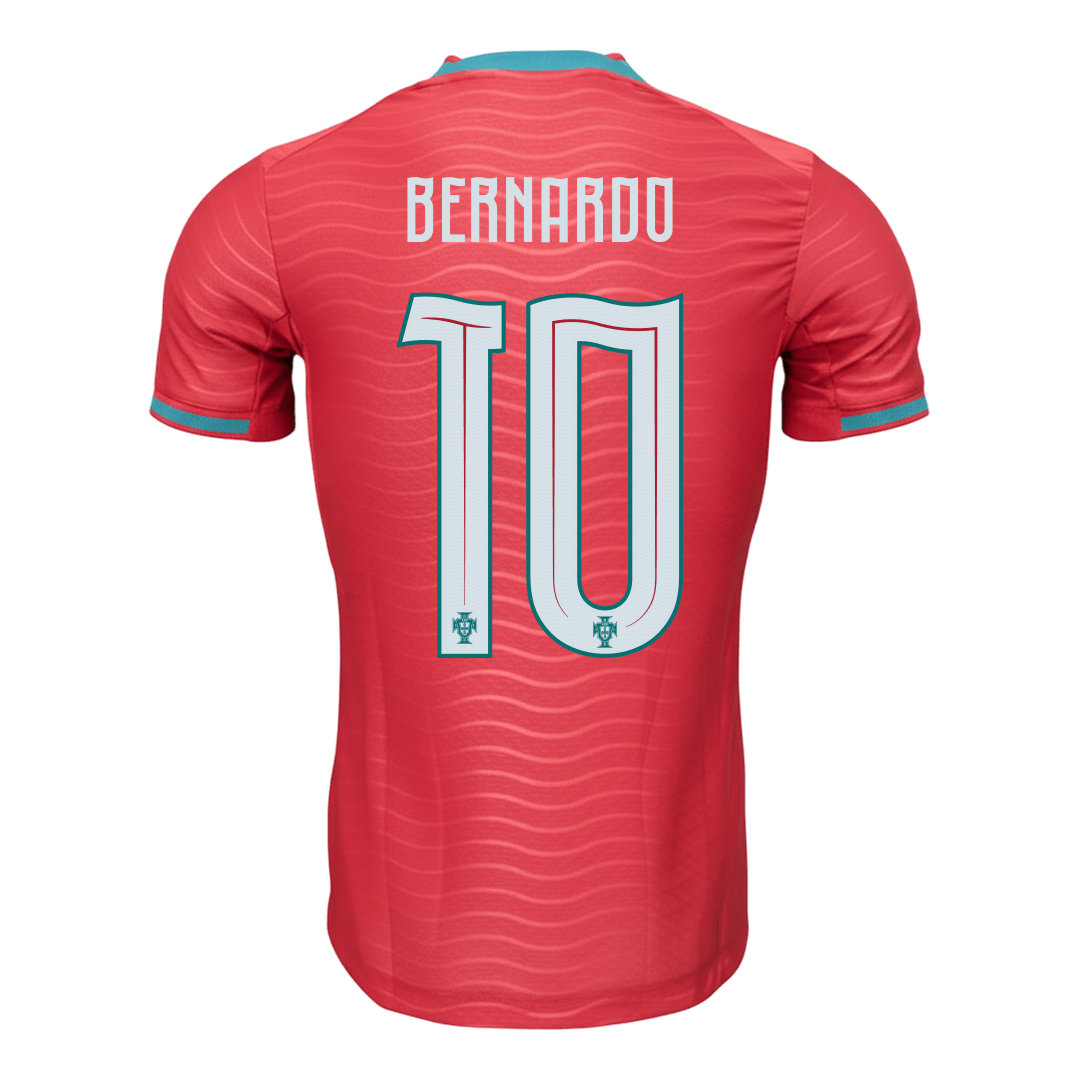 BERNARDO #10 Portugal Camiseta Versión Jugador Local Copa Mundial 2026
