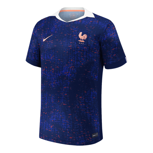 Men's France Home Soccer Jersey 2025 Blue - Women's Euro