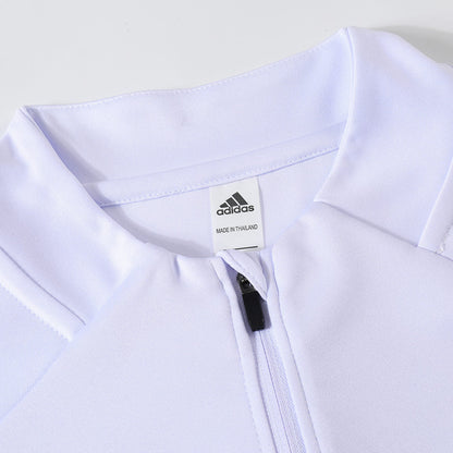 Real Madrid 1/4 Zip Tracksuit 2025/26 White