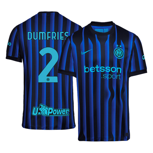 Camiseta de fútbol de local Inter de Milán DUMFRIES #2 2025/26