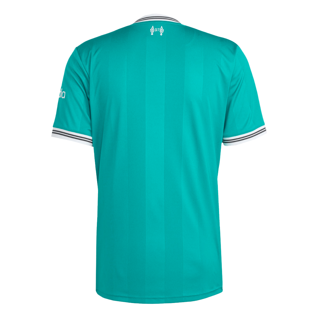 Equipación de visitante del Liverpool 2025/26