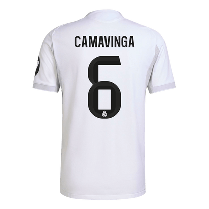 CAMAVINGA #6 Real Madrid Home Authentic Soccer Jersey 2025/26