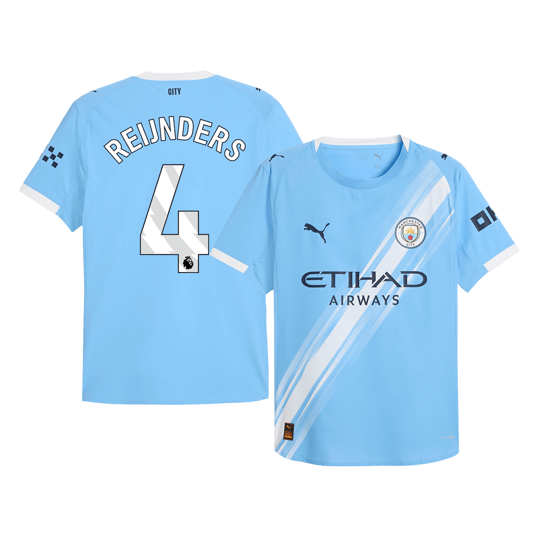Manchester City Nogometni dres Doma?i 2025/26 Authentic REIJNDERS #4