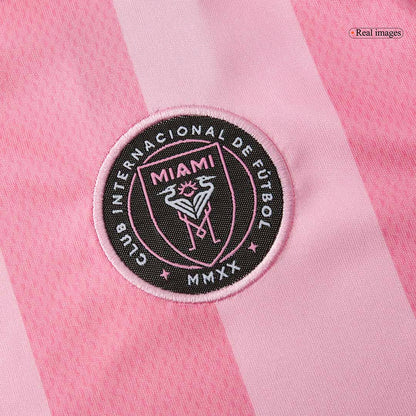 Inter Miami CF Home Soccer Jersey Kit 2025 Kids(Jersey+Shorts)