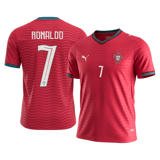 RONALDO #7 Portugal Home Soccer Jersey World Cup 2026