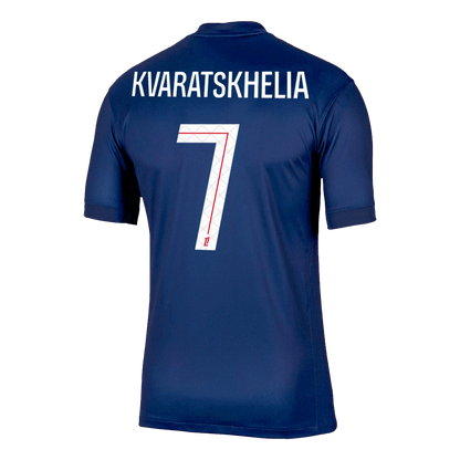 Camiseta de fútbol local del PSG 2025/26 de KVARATSKHELIA #7