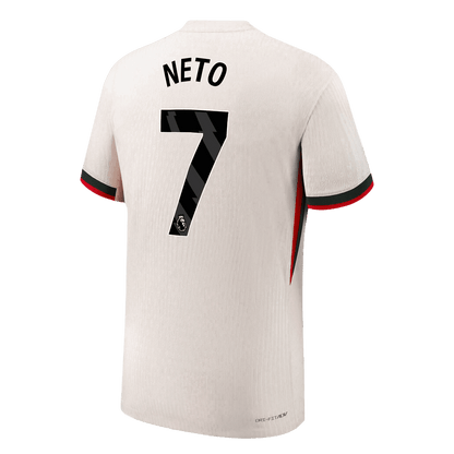 NETO #7 Chelsea Away Authentic Soccer Jersey 2025/26