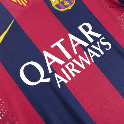 NEYMAR JR #11 Barcelona Retro Jersey Home Soccer Shirt 2014/15