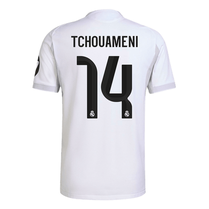 TCHOUAMENI #14 Real Madrid Home Authentic Soccer Jersey 2025/26