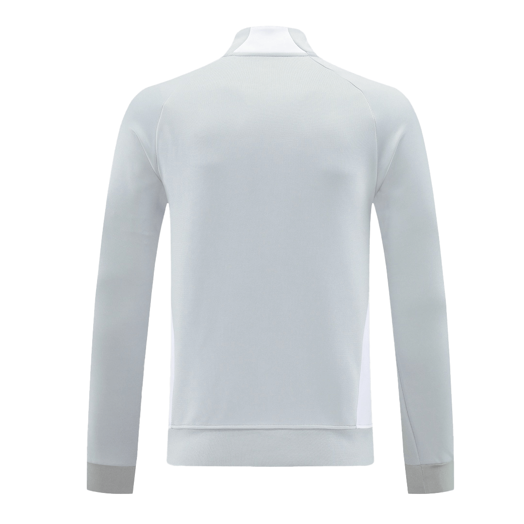 Real Madrid Domača Trenirka Zgornji Del 2025/26 - Siva