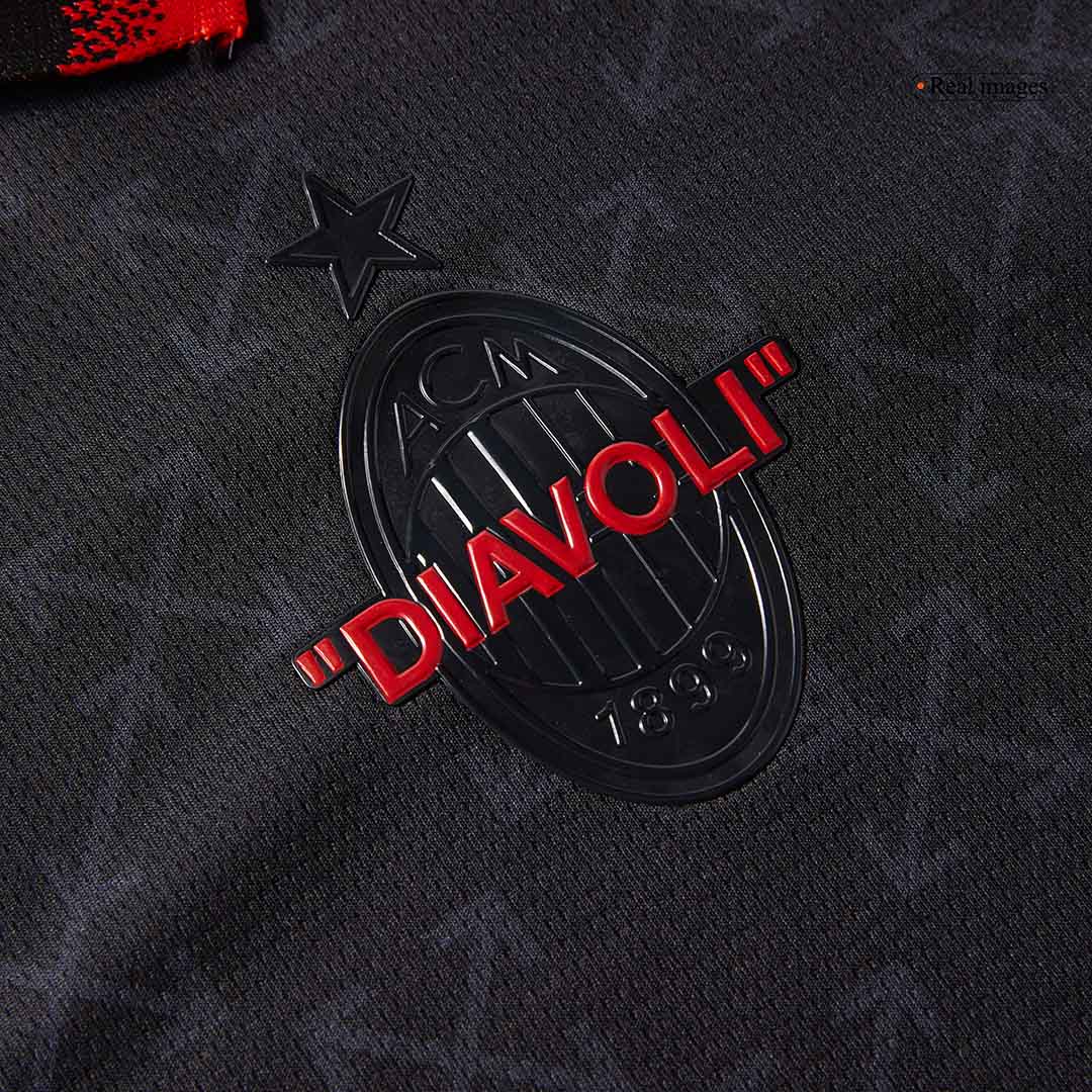 Gift-AC Milan Fourth Away Soccer Jersey 2024/25