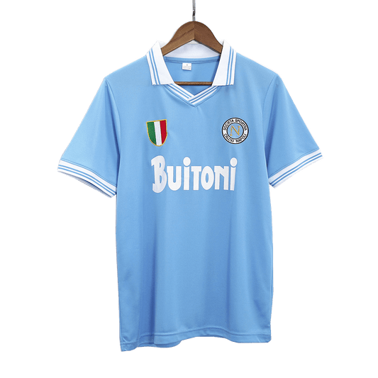 Camiseta de fútbol retro del Napoli local 1986/87