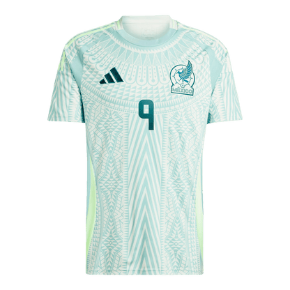 RAUL #9 Mehika nogometni dres gostujoči prilagodljiv dres 2024