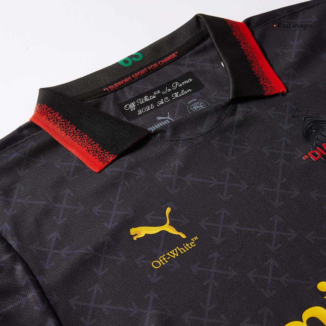 Gift-AC Milan Fourth Away Soccer Jersey 2024/25