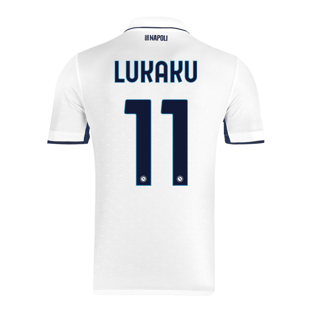 Authentic LUKAKU #11 Soccer Jersey Napoli Away Shirt 2024/25