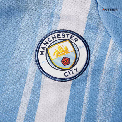 RODRIGO #16 Manchester City Home Soccer Jersey 2025/26 Blue Jersey - Club World Cup