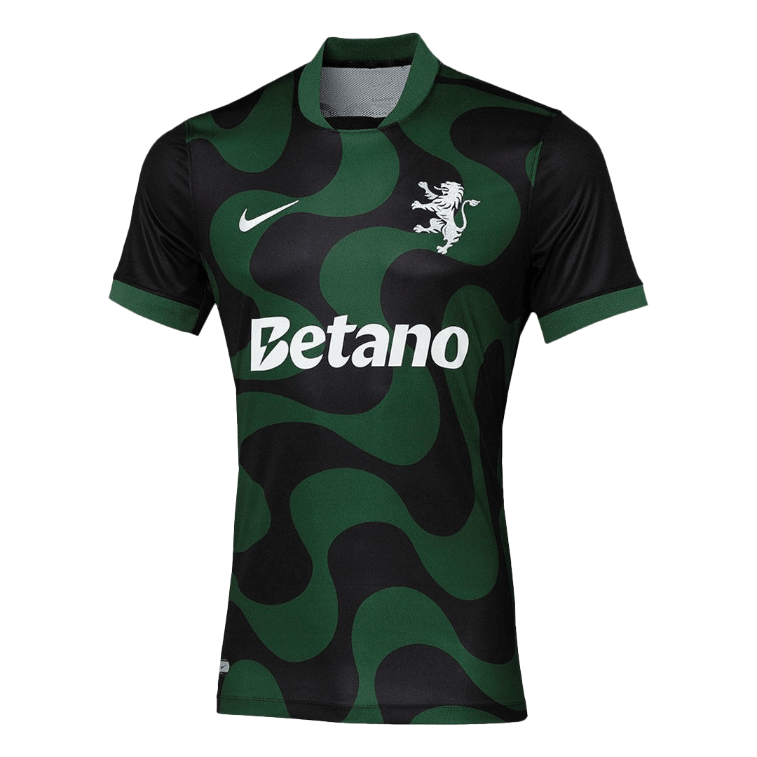 Alternativni nogometni dres Sporting CP 2025/26 črne barve