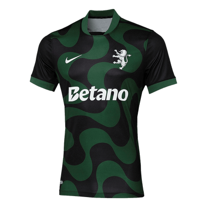 Alternativni nogometni dres Sporting CP 2025/26 črne barve