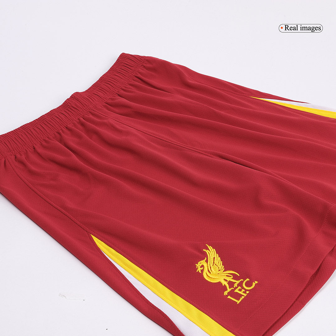 Equipación completa de local del Liverpool 2024/25