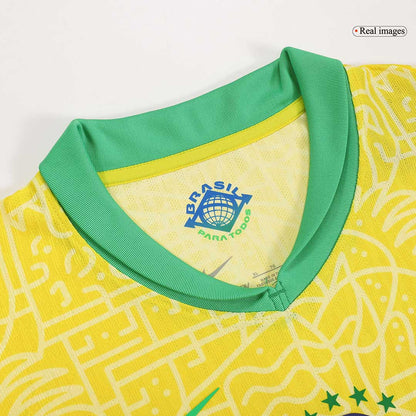 Camiseta de fútbol de local auténtica de Brasil Copa América 2024