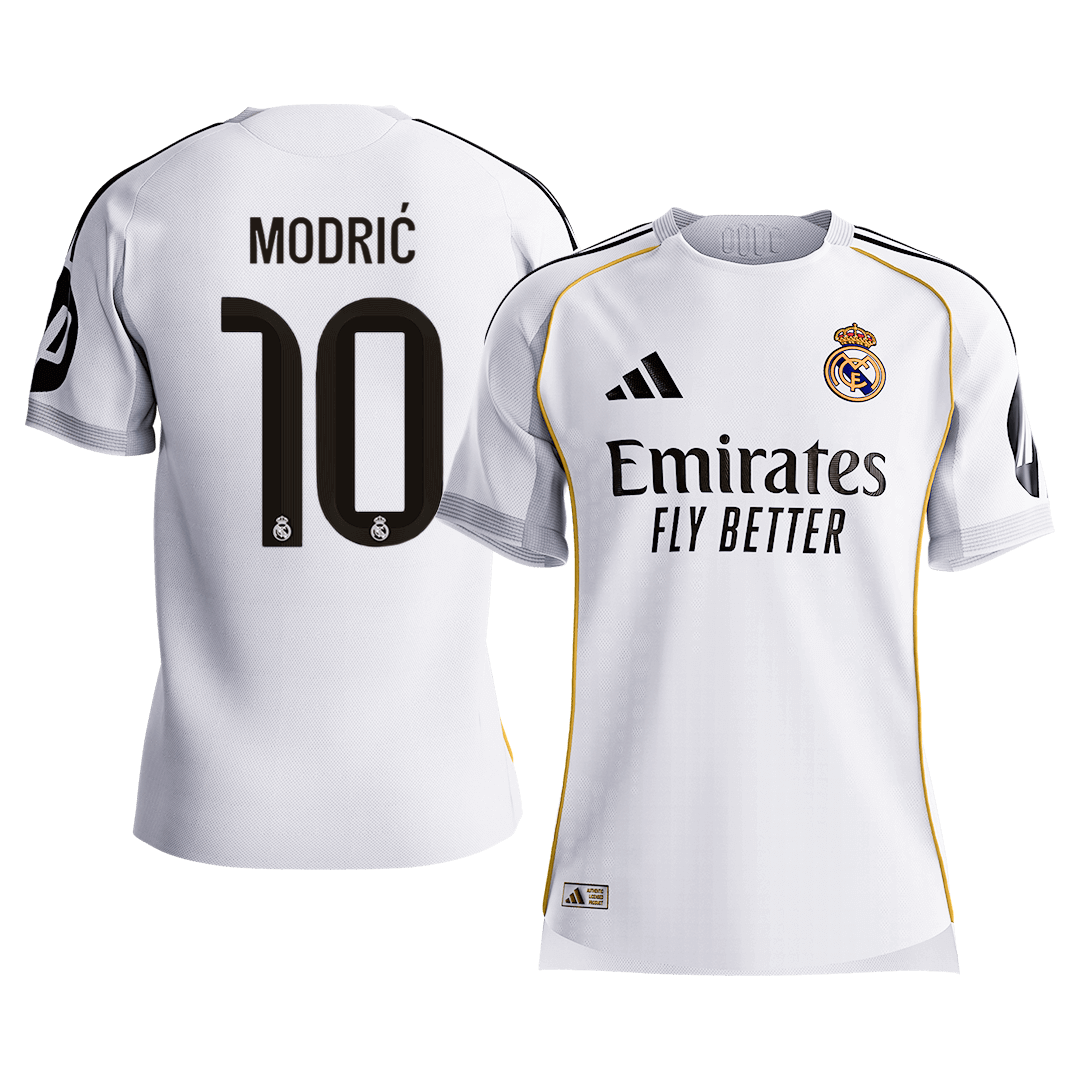Camiseta de fútbol Real Madrid MODRIĆ #10 Local Auténtica 2025/26