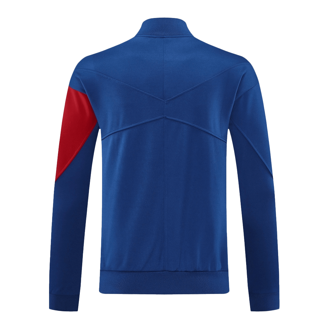 Chaqueta Deportiva PSG 2025/26 - Azul Marino y Rojo