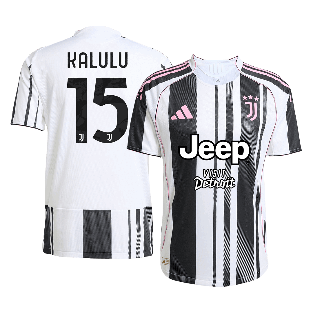 Juventus Nogometni dres Doma?i 2025/26 Authentic KALULU #15