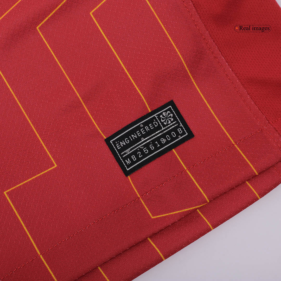 Camiseta de fútbol del Liverpool para casa DIOGO J. #20 2024/25 Roja - UCL
