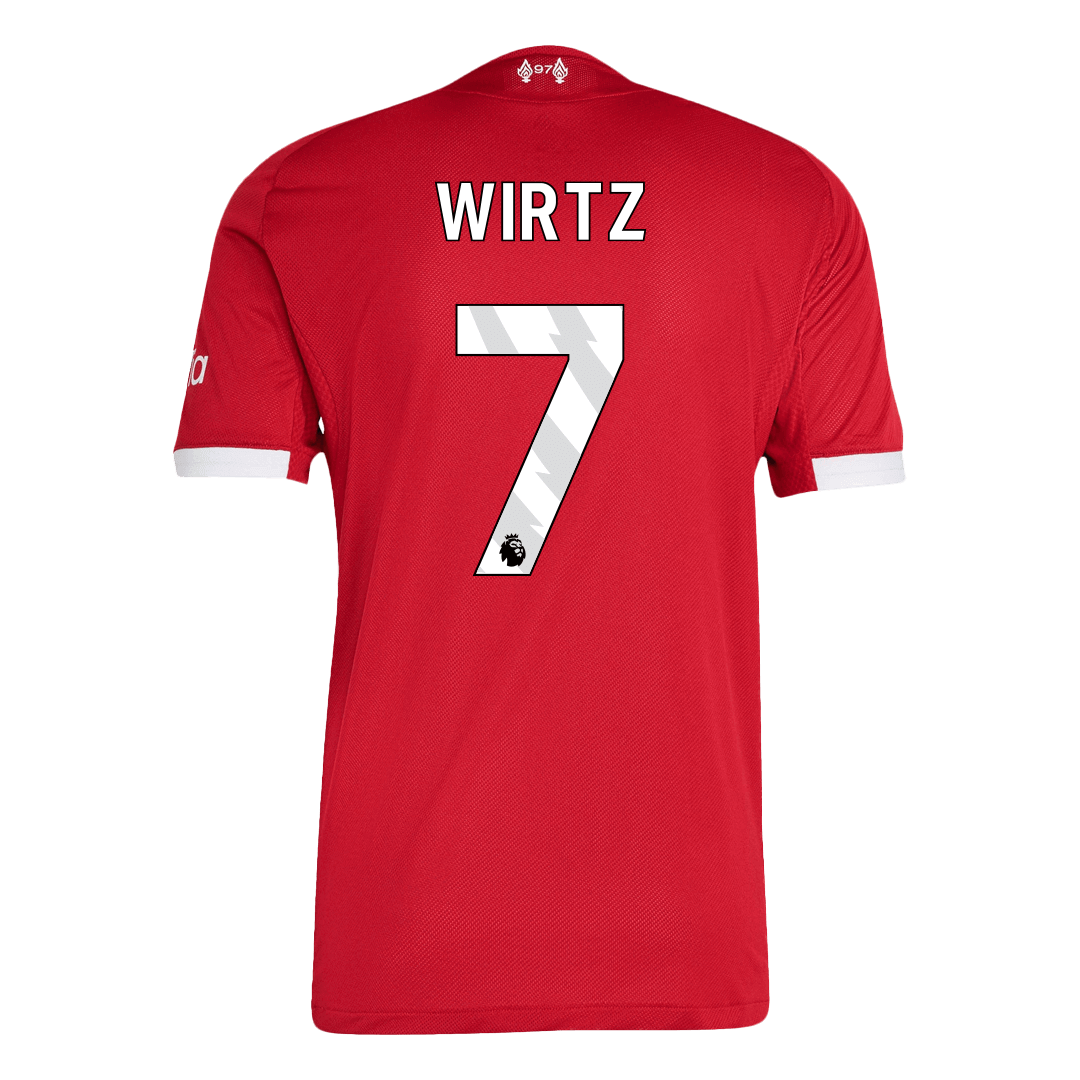 WIRTZ #7 Liverpool Domači Avtentični Nogometni Dres 2025/26