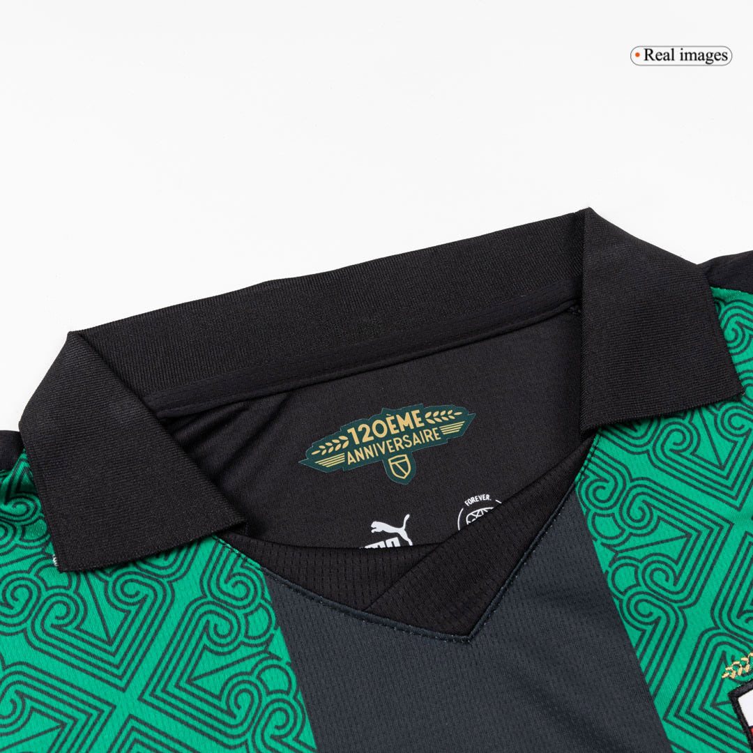THAUVIN#10 RC Lens Camiseta de Fútbol Visitante 25/26 Verde y Negro