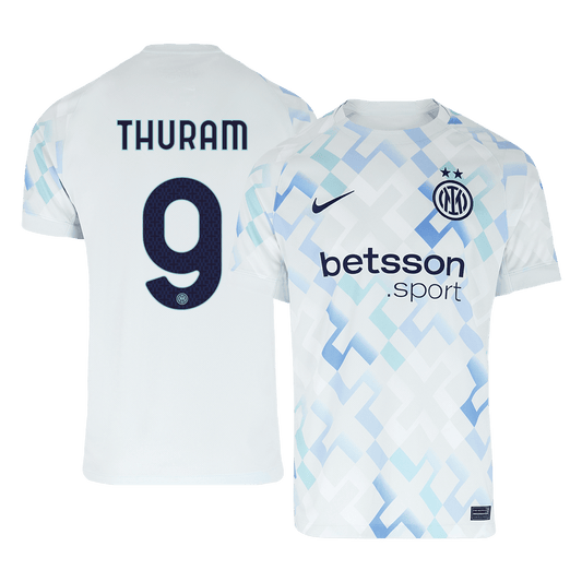 Camiseta de fútbol de visitante del Inter de Milán 2025/26 de THURAM #9