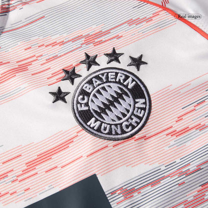 Bayern Munich Away Soccer Jersey Kit(Jersey+Shorts) 2025/26 White