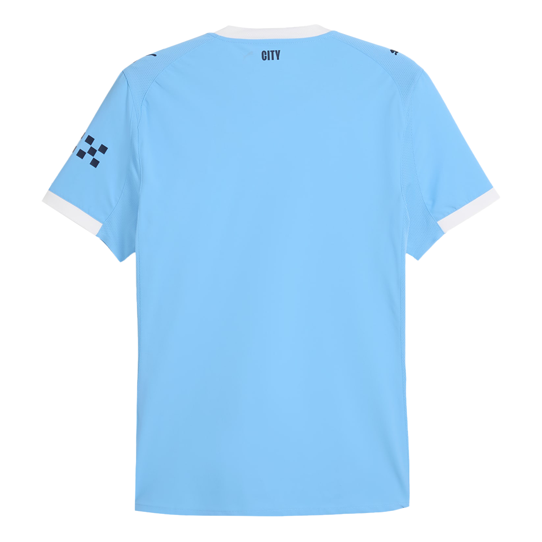 Authentic Manchester City Home Soccer Jersey 2025/26 Blue