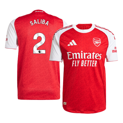 Arsenal Nogometni dres Doma?i 2025/26 Authentic SALIBA #2