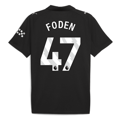 FODEN #47 Manchester City Away Soccer Jersey 2025/26