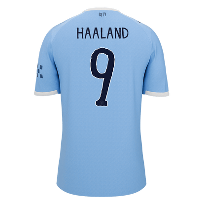 Manchester City HAALAND #9 Home Soccer Jersey 2025/26